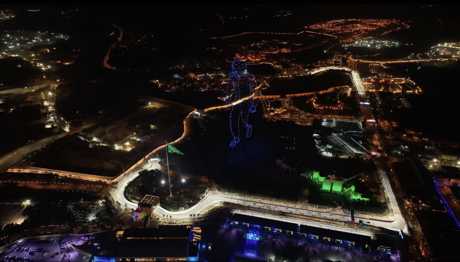 Formula E Diriyah EPrix SKYMAGIC Drone Shows